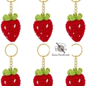 Strawberry Key chain – A Sweet Touch of Style